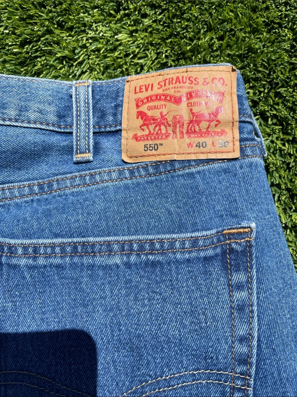 Levi's Light Blue Relaxed Fit Men's Jeans
